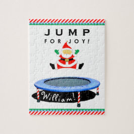 Christmas Trampoline Jigsaw Puzzle
