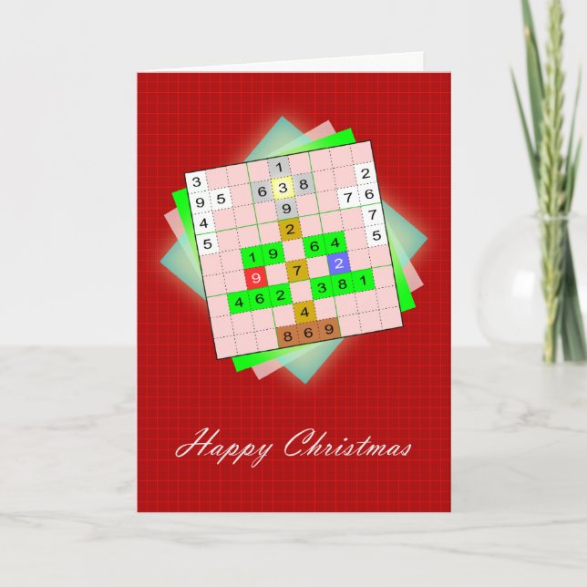 ChristmasTree - navidad Sudoku figurado (Anverso)
