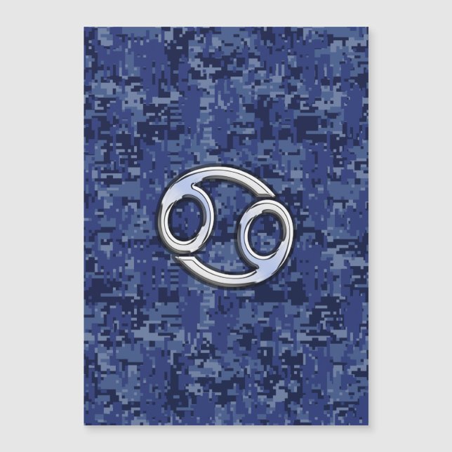 Chrome como signo de cáncer en camuflaje digital a (Anverso)