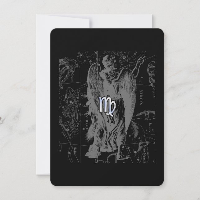 Chrome mira el Rótulo Virgo Zodiac en Hevelius (Anverso)