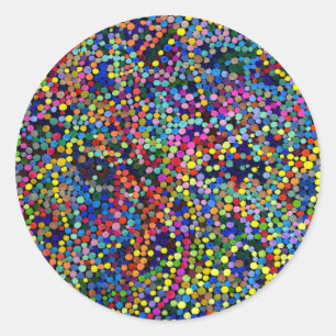 Chromovescent Kinestacium Pegatina psicodélico