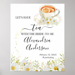 Chrysanthe Greenery Tea Bridal Ducha Señal de bien