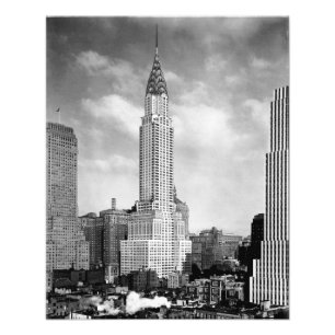 Chrysler Building, IMPRESIÓN 1930 de la FOTO