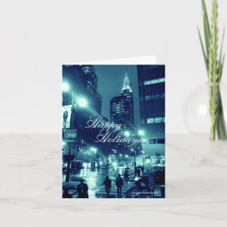 Chrysler que construye la tarjeta azul de los días