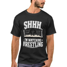 Chsss Estoy Viendo Lucha Libre Camiseta Divertida 