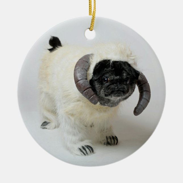 Chubbs El Ornamento De Navidad De Wampug (Frente)