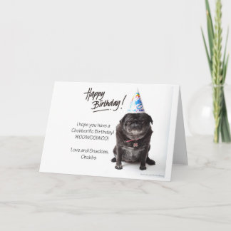 Chubbs la tarjeta de cumpleaños de Wampug