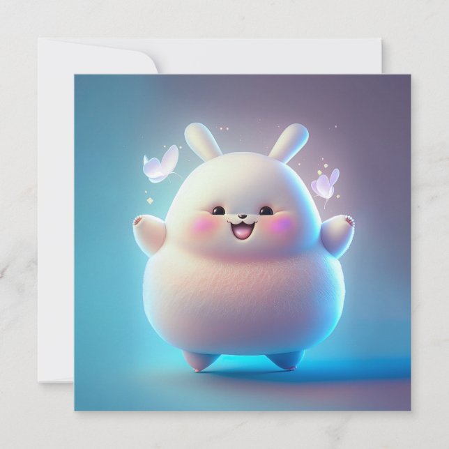 Chubby Bunny & Butterflies (Anverso)