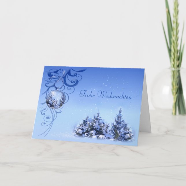 Chucherías y navidad nevoso del alemán de los (Anverso)