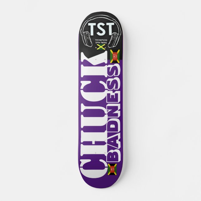 CHUCK BADNESS Skateboard (Anverso)
