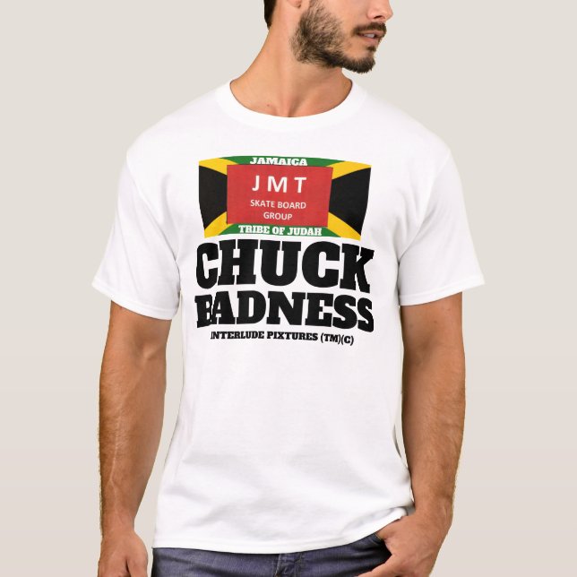 CHUCK MAL. Camiseta básica para hombre (Anverso)