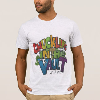 Chuckling en la camiseta de la cámara acorazada