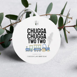 Chugga Chugga dos | Cumpleaños | Etiqueta de favor