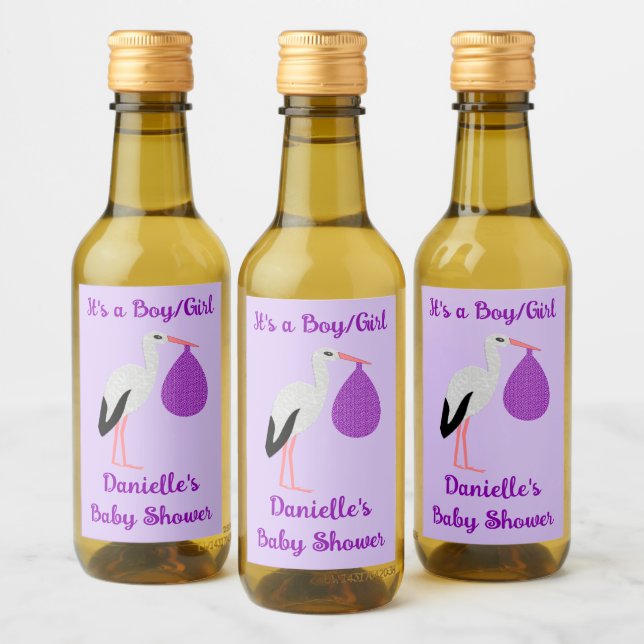 Chupada de bebé de género neutro Morado Cigüeña (Botellas)