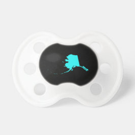 Chupete Alaska en Aqua y Negro