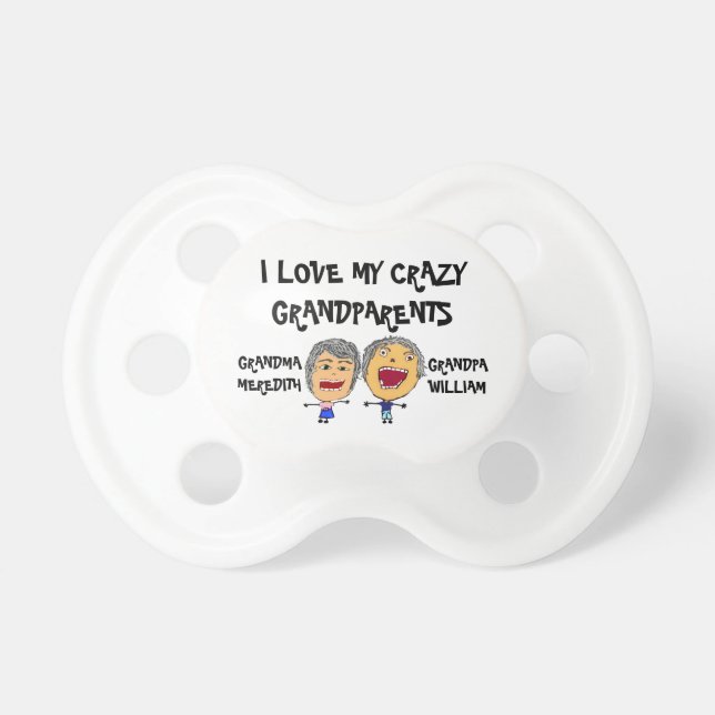 Chupete Amo A Mis Abuelos Locos (Frente)