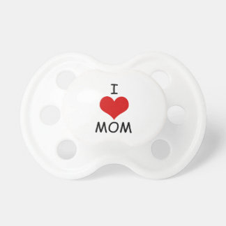 Chupete Amo el maniquí de la mamá