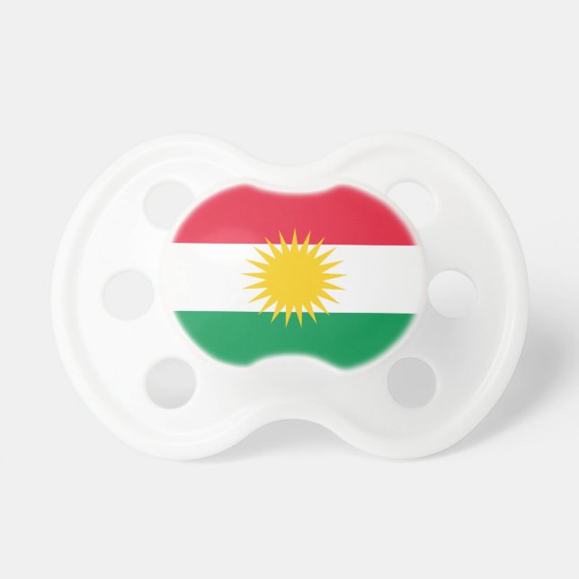 Chupete Bandera del Kurdistan (Frente)