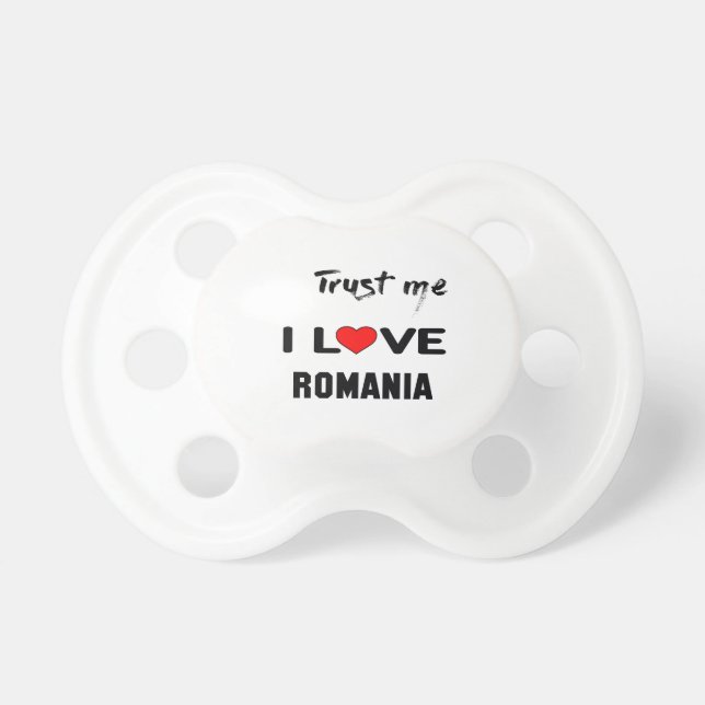 Chupete Confíeme en amor Rumania de I (Frente)
