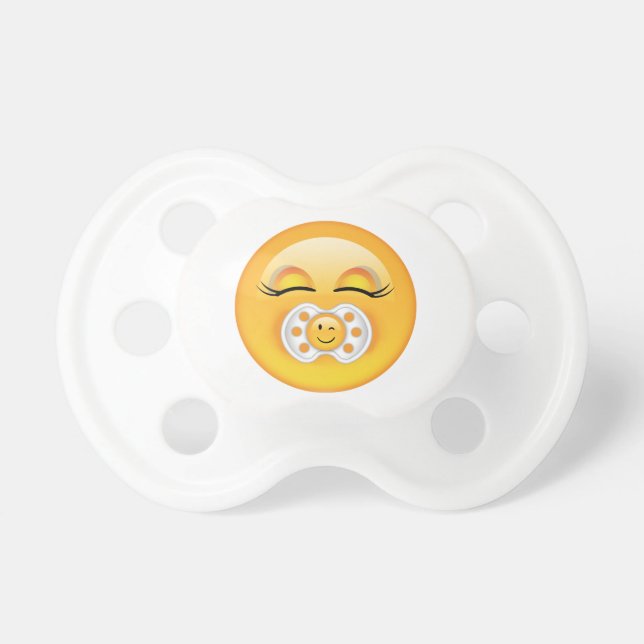 Chupete Emoji Dulce Bebé ID231 (Frente)