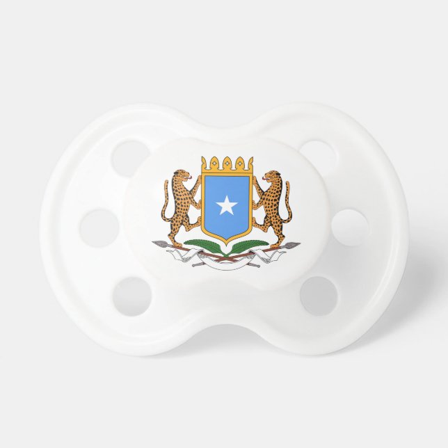 Chupete Escudo de armas de Somalia (Frente)
