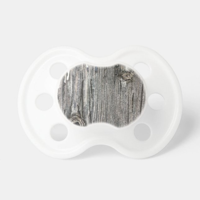 Chupete Fijación de madera envejecida de la cerca del (Frente)