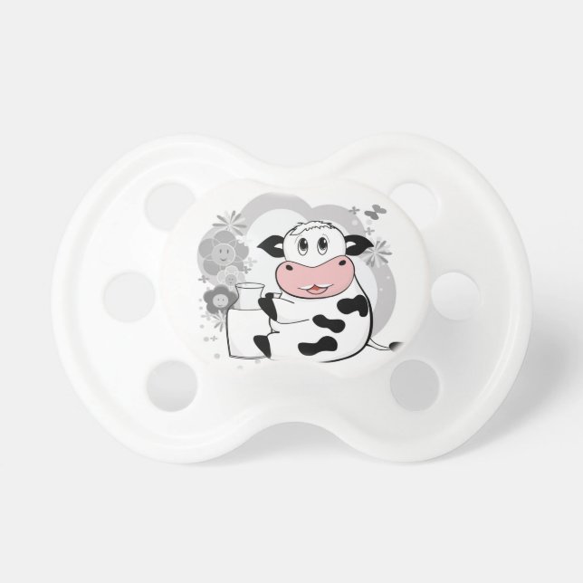 Chupete Leche de consumo de la vaca (Frente)