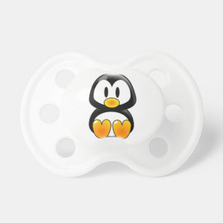 Chupete Pacificador del personalizado del pingüino del