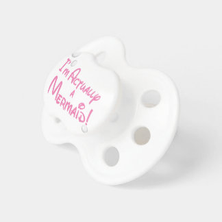 Chupete Soy realmente un diseño de la sirena