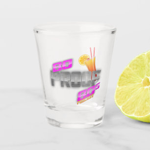Chupito 80 vaso de medida del podcast de la prueba 80s