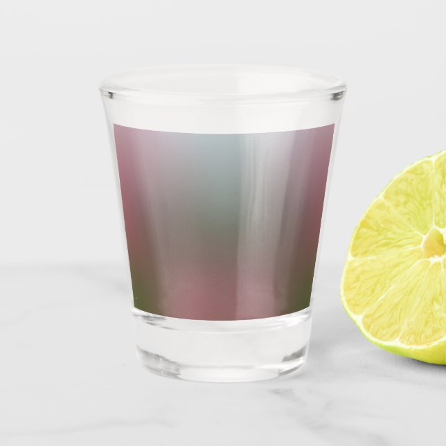 Chupito gradiente en vaso de disparo (Anverso)