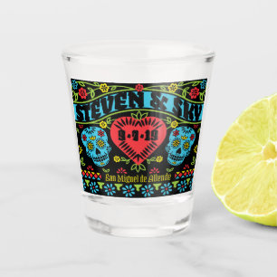 Chupito Los cráneos del azúcar modificaron el vaso de