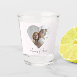 Chupito Nombre y Foto Personalizados de Mamá Vaso de Chu