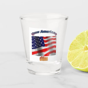 Chupito Nuevo vaso de medida del ciudadano de Estados