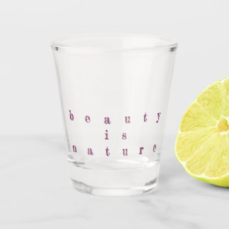 Chupito vaso de cristal