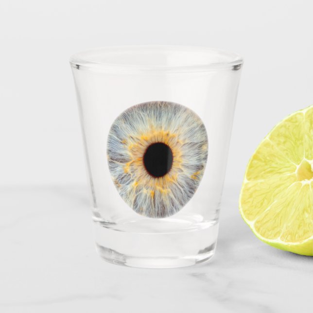 Chupito Vaso de disparo de ojo (Anverso)