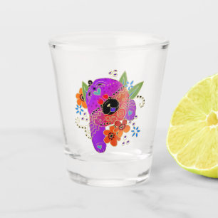 Chupito Vaso de medida ÁSPERO del PERRO CHINO de BINDI