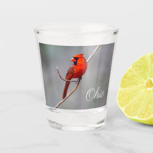 Chupito Vaso de medida cardinal septentrional de Ohioi