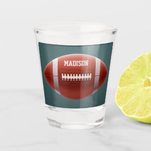 Chupito Vaso de medida conocido de encargo del fútbol