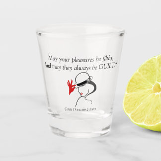 Chupito Vaso de medida culpable del cabaret de los