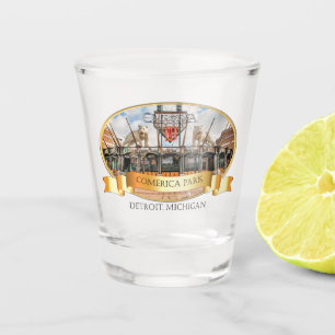 Chupito Vaso de medida de Detroit - parque de Comerica