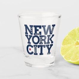 Chupito Vaso de medida de las ciudades de New York City