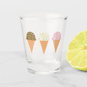 Chupito Vaso de medida de los conos de helado