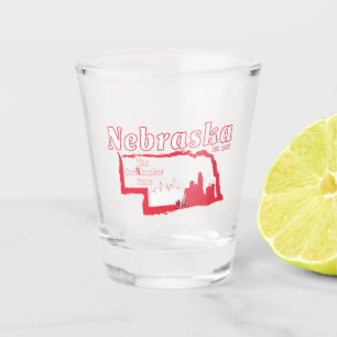 Chupito Vaso de medida de Nebraska