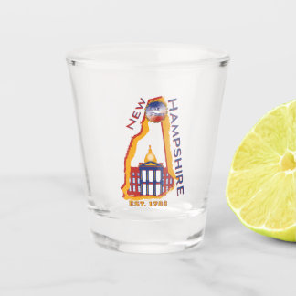 Chupito Vaso de medida de New Hampshire