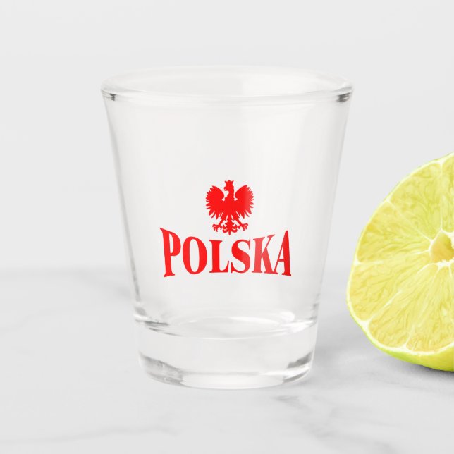 Chupito Vaso de medida de Polska (Anverso)