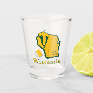 Chupito Vaso de medida de Wisconsin