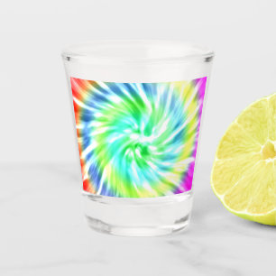Chupito Vaso de medida del diseño del teñido anudado