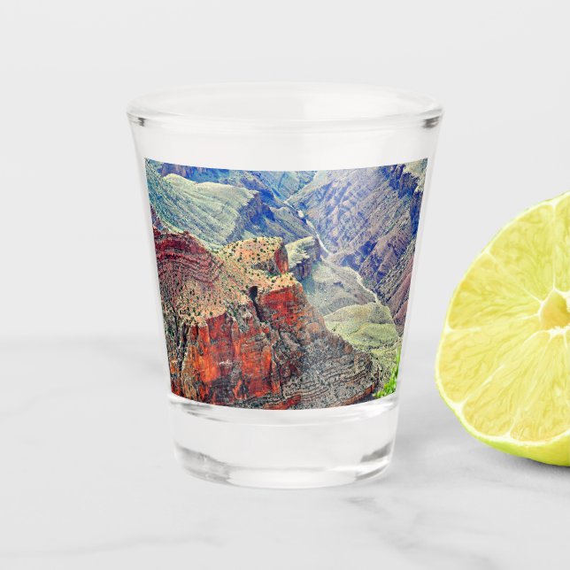 Chupito Vaso de medida del Gran Cañón (Anverso)
