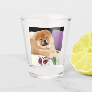 Chupito Vaso de medida del perro chino de CALLIE